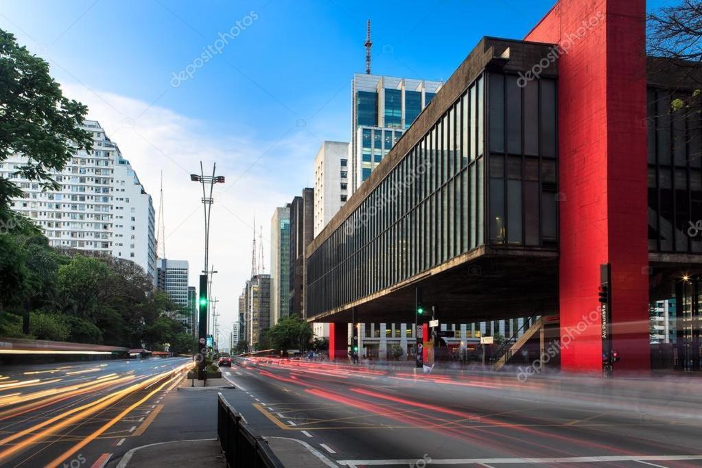 Appartamento Flat Paulista Perto Do Metro San Paolo Esterno foto